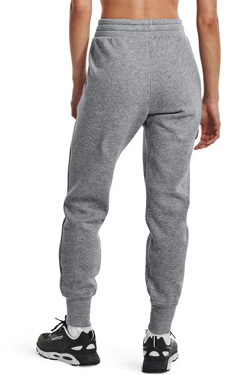 Under Armour Rival Fleece Dames Joggingbroek XL - Steel Medium Heather