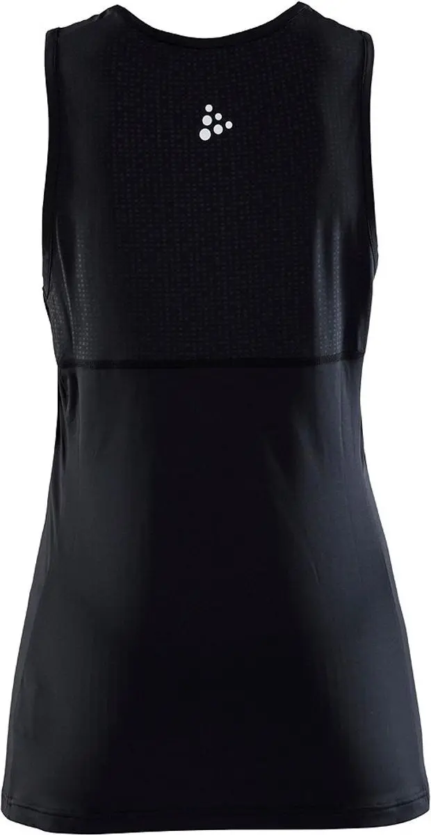 Craft Rush Slim Singlet Dames XS - Zwart