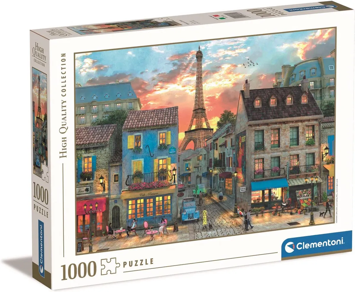 Clementoni Puzzel Parijs 1000 Stuks