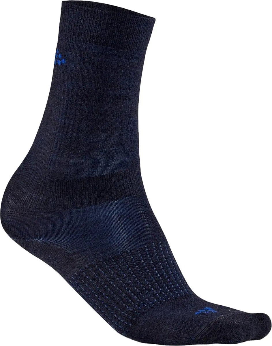 Craft Wintersportsokken 37-39 - Zwart/Grijs