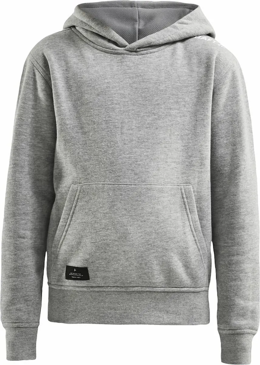Craft Community Hoodie Kinderen 134/140 - Grijs Gemêleerd