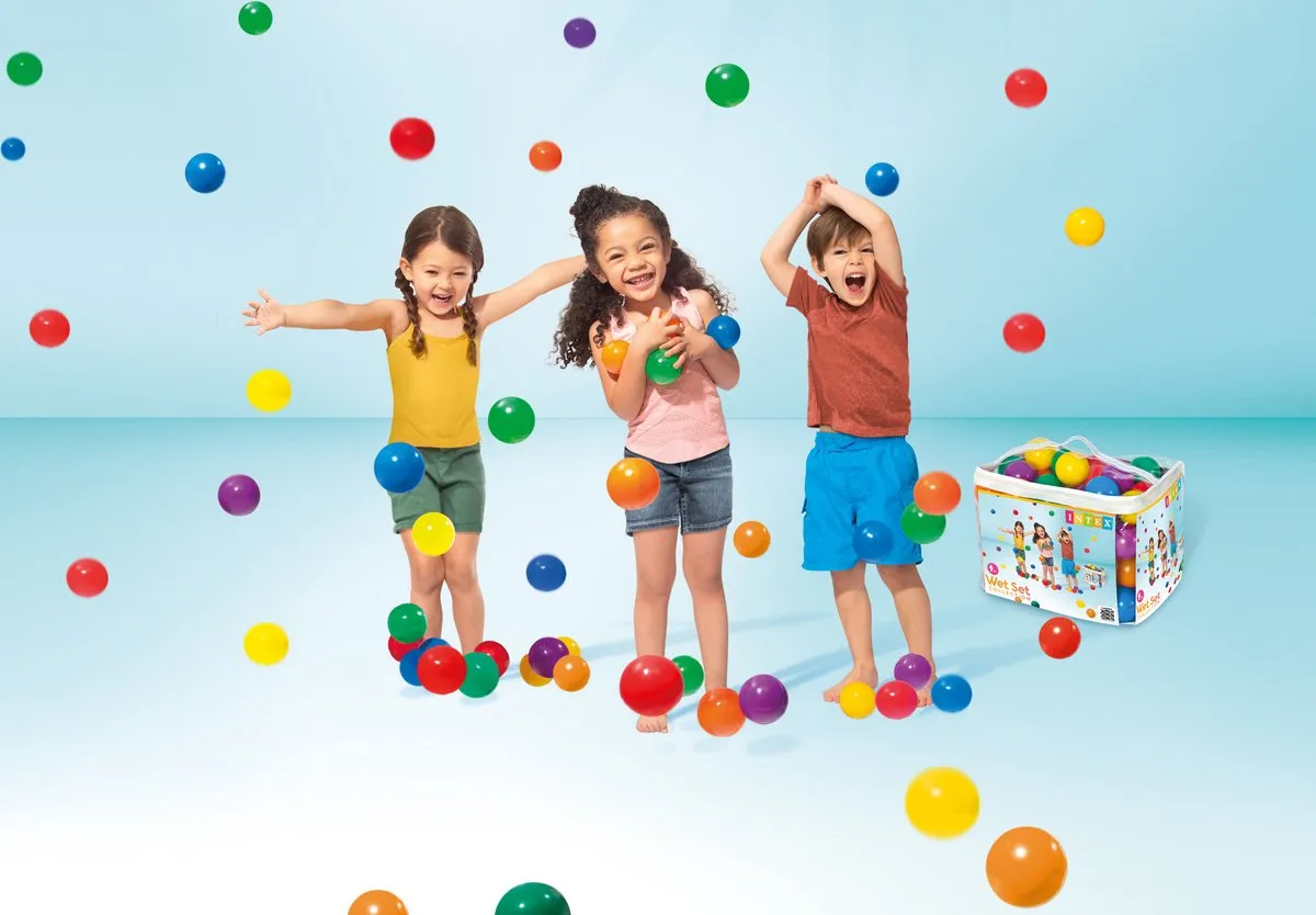 Intex Fun Ballz 49600NP - 100 Stuks