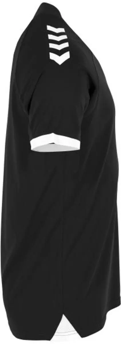 Hummel Fyn Shirt Korte Mouw Kinderen 164 - Zwart/Wit - afbeelding 6 van 6