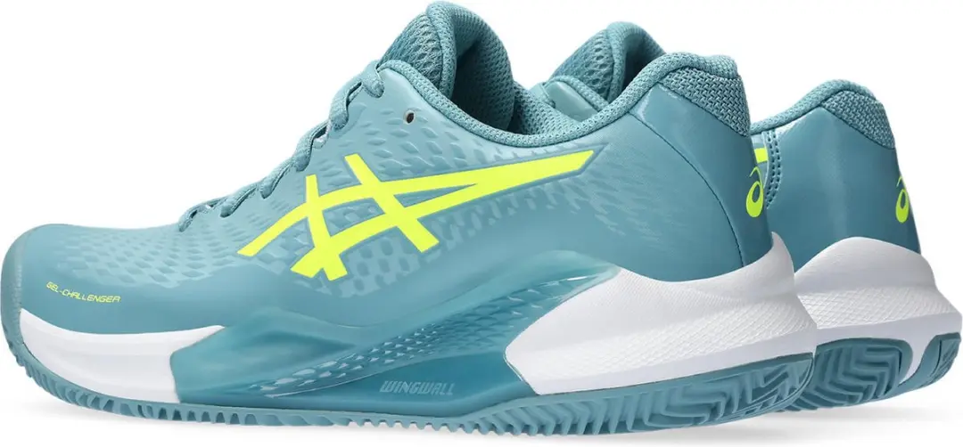 ASICS Gel Challenger 14 Tennisschoenen - Dames - 41.5 - Blauw/Geel
