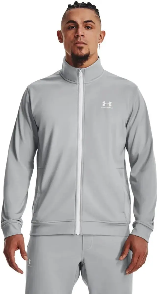 Under Armour Sportstyle Tricot Jacket 1345230-019 - XL - Grijs - afbeelding 6 van 6