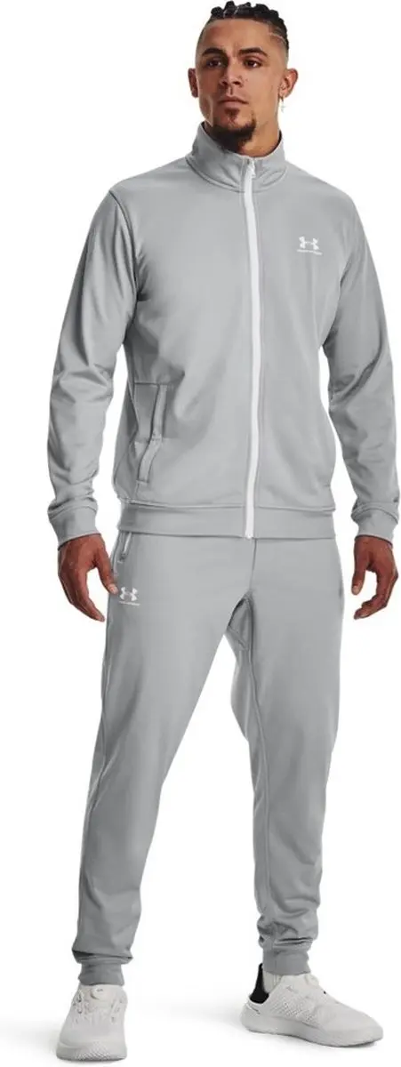 Under Armour Sportstyle Tricot Jacket 1345230-019 - XL - Grijs