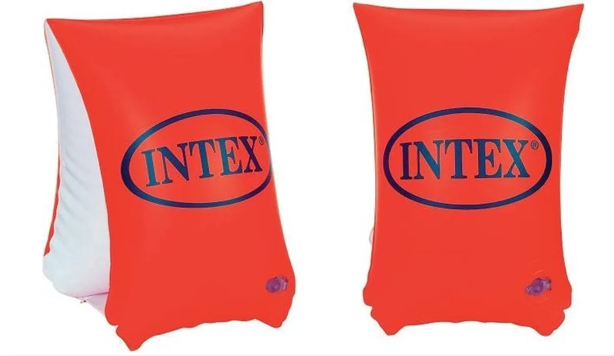 Intex Deluxe Zwembandjes Oranje - 30x15cm