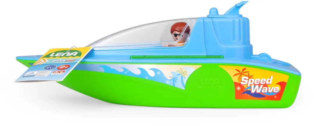 Lena Boazz 36cm Speelgoed Sportboot - Multicolor