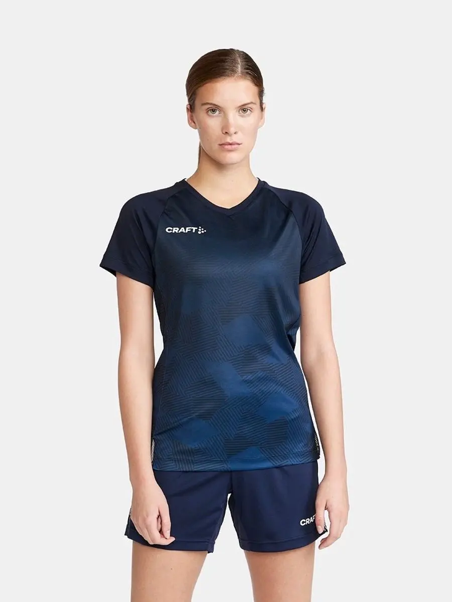 Craft Premier Fade Shirt Dames XXS - Marine