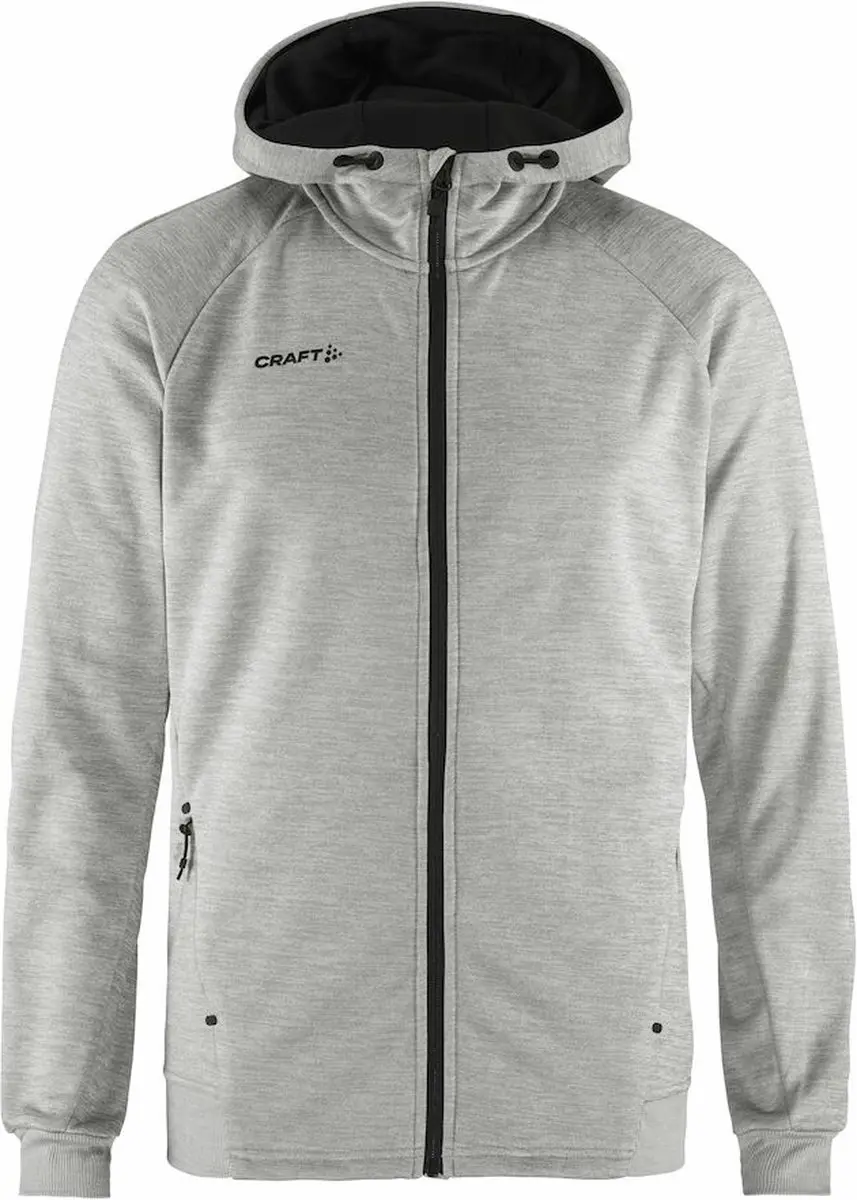 Craft Unify Jas Heren ADV Unify FZ Hood M - XXL - Grijs