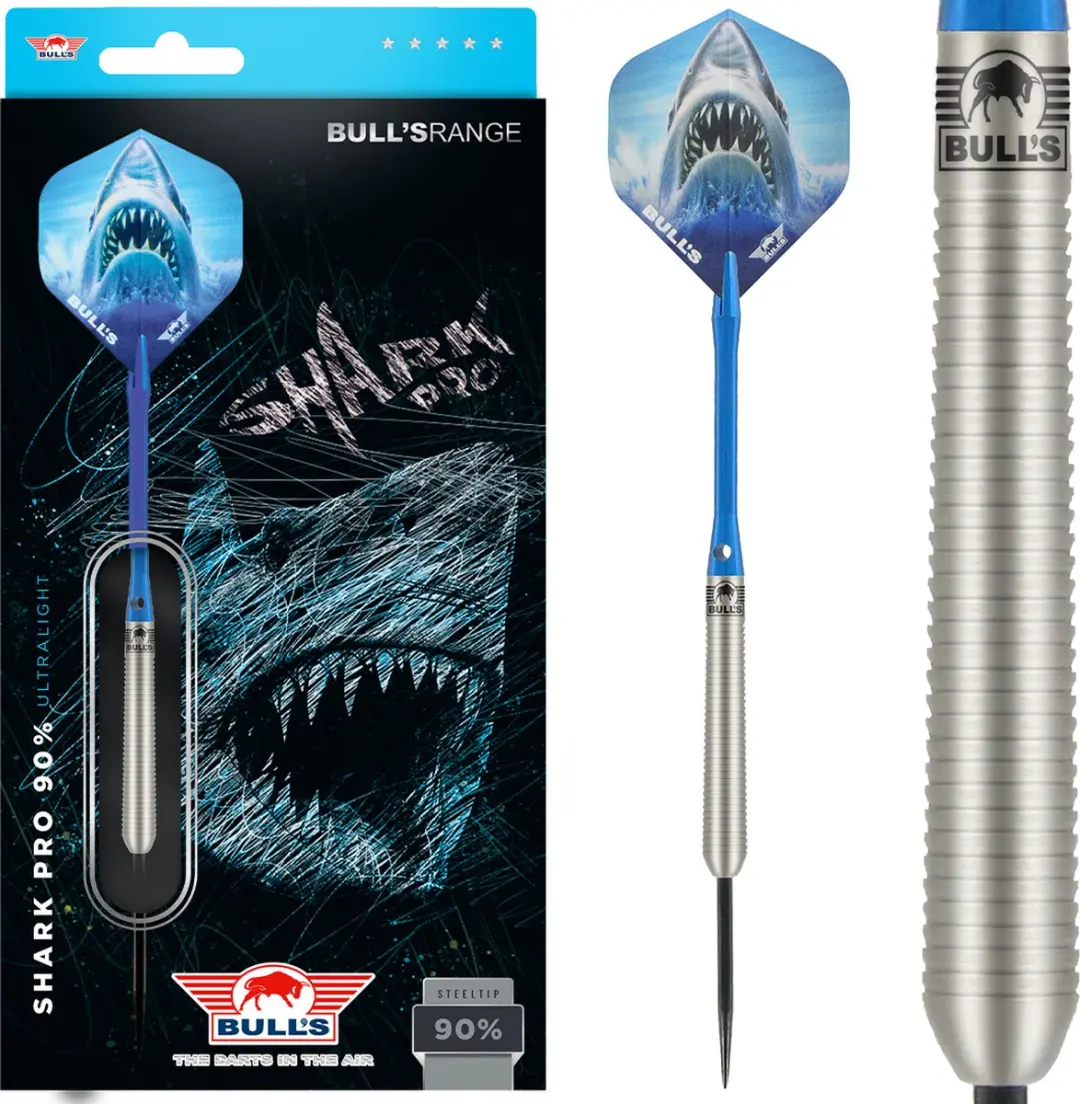 Bull's Shark Pro Ultralight Dartpijlen 15g - 3 Stuks