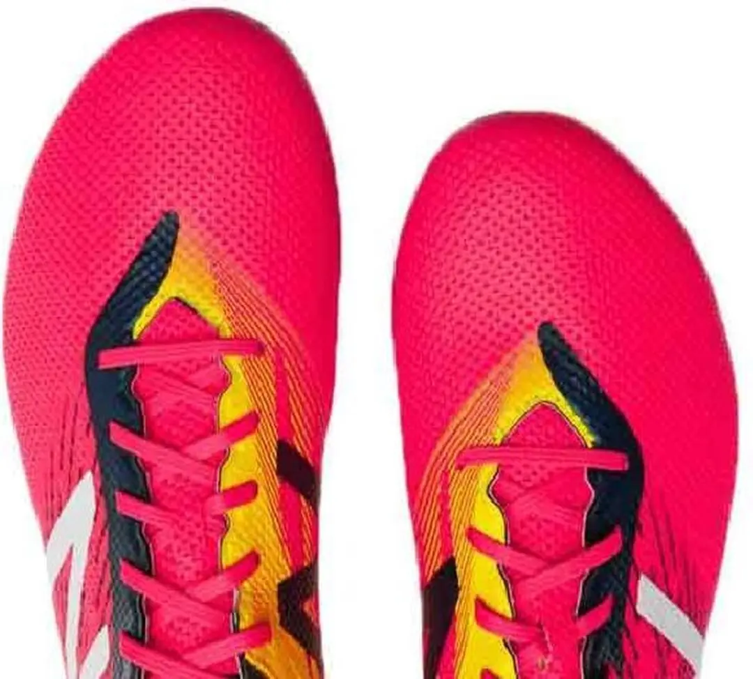 New Balance Furon Pro FG Voetbalschoenen 44.5 - Roze/Geel/Zwart