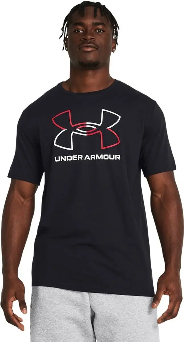 Under Armour UA GL Foundation Update Heren Sportshirt - Zwart/Rood/Wit