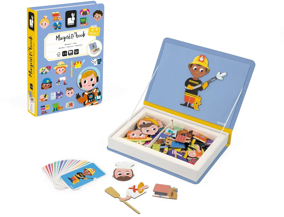 Janod Magnetibook Beroepen J02597