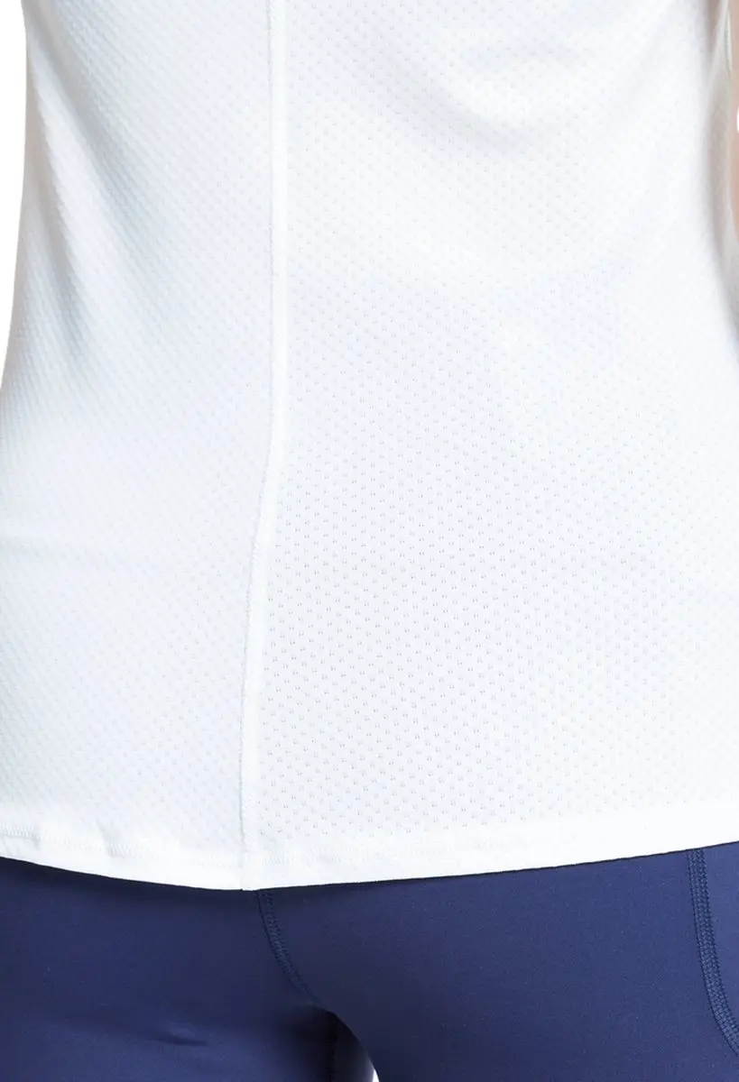 Under Armour Tech Mesh Dames Sportshirt XL - Wit