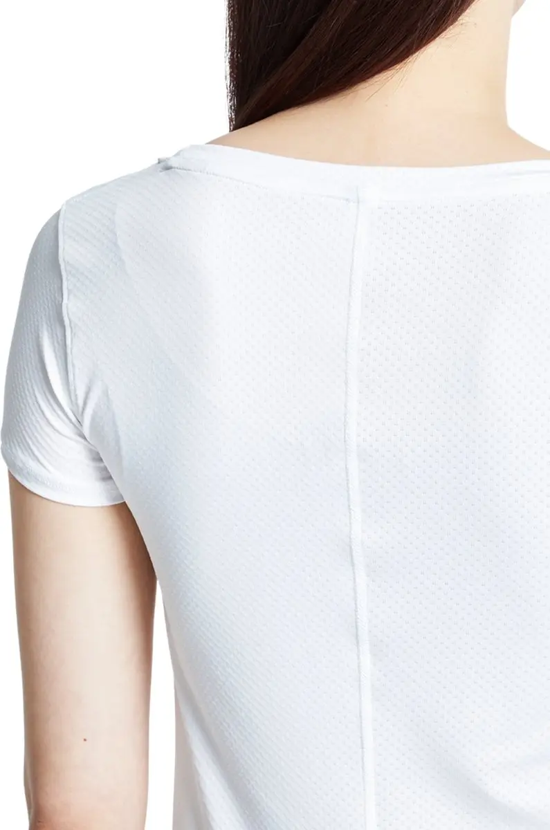 Under Armour Tech Mesh Dames Sportshirt XL - Wit - afbeelding 6 van 6