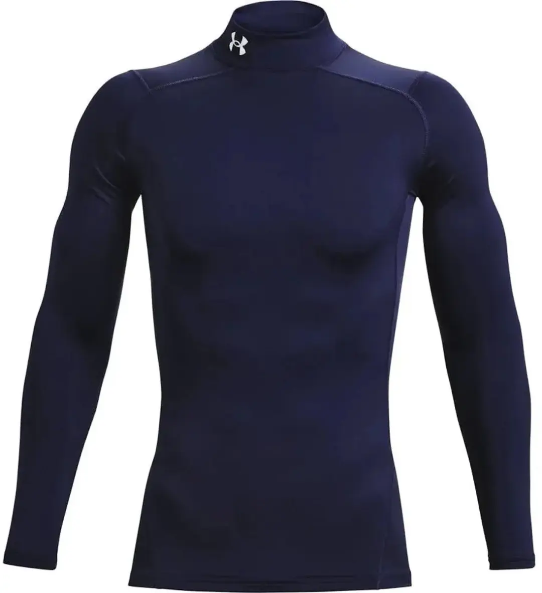 Under Armour ColdGear Compression Mock Shirt 1366072 - XLT - Midnight Navy