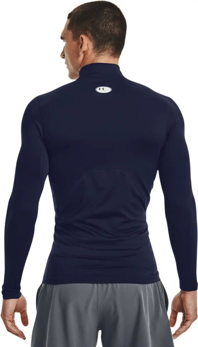 Under Armour ColdGear Compression Mock Shirt 1366072 - XLT - Midnight Navy