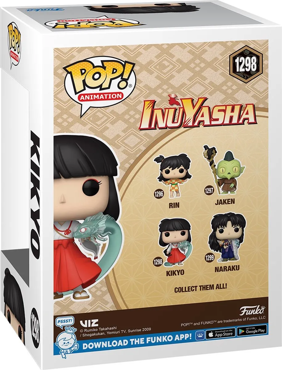 Funko POP! Animation Kikyo InuYasha - 9cm - Multicolours