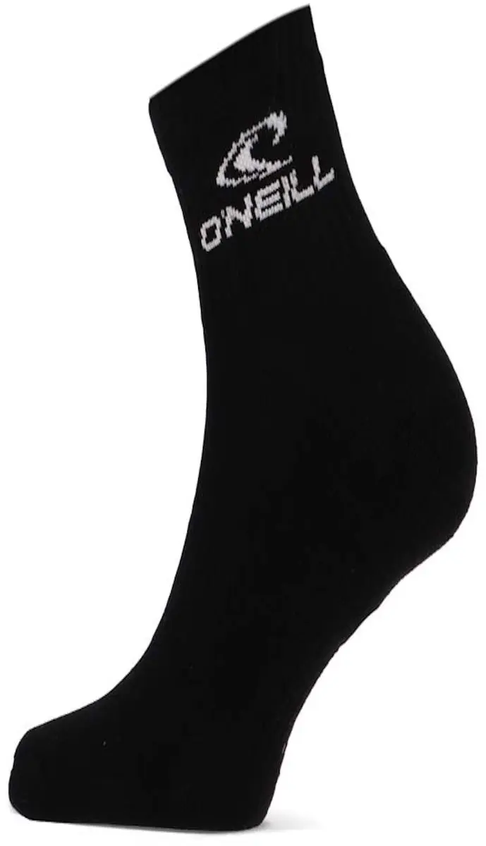 O'Neill Sportsokken Unisex Quarter 3-Pack - Zwart