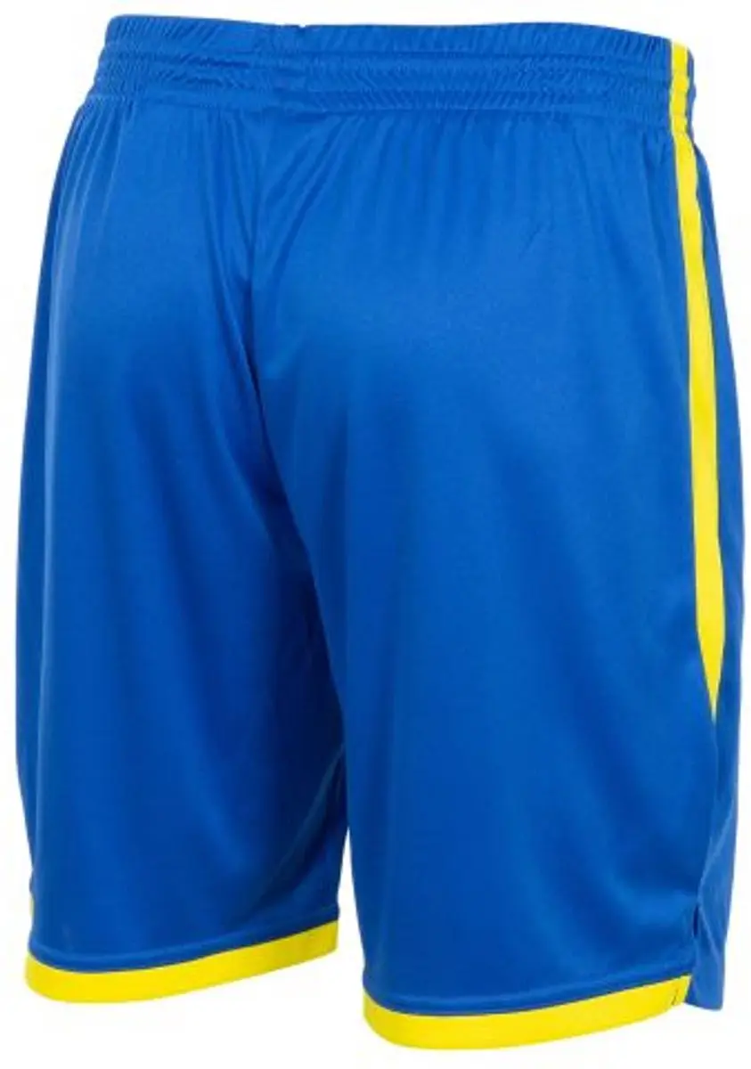 Stanno Focus Shorts II Sportbroek 128 - Blauw/Geel - afbeelding 6 van 6