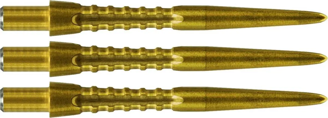 Target Storm Surge Dart Points 26mm - Goud - 3 Stuks