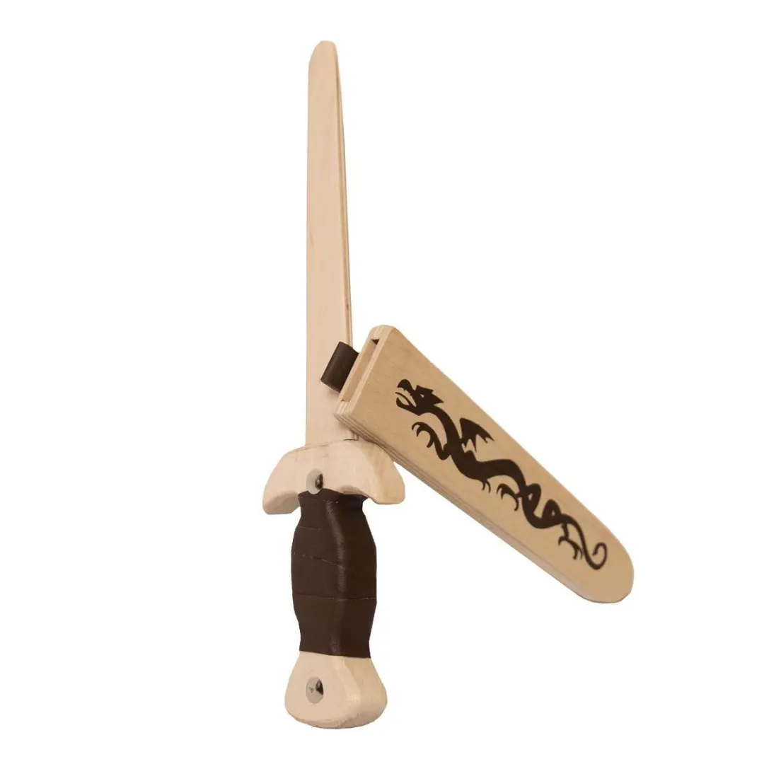 Simply for Kids Dolk met Drakenmotief 32cm - Blank