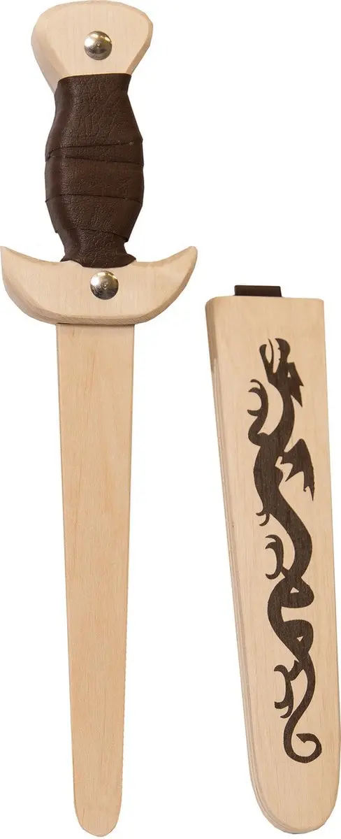 Simply for Kids Dolk met Drakenmotief 32cm - Blank