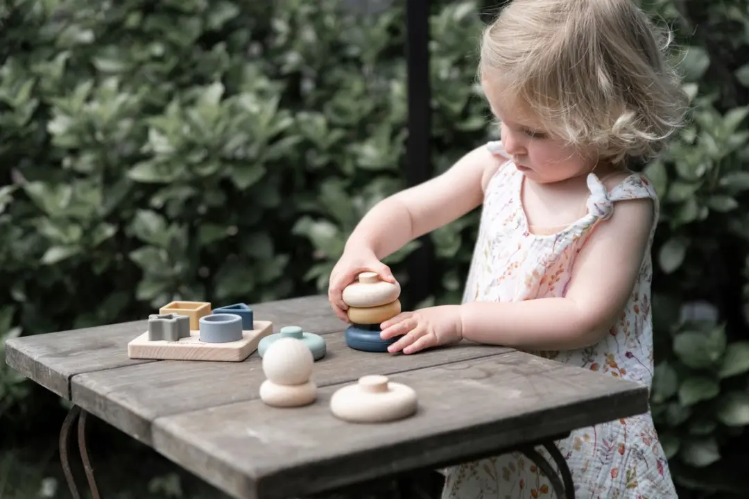 Baby's Only Siliconen Stapeltoren Opal
