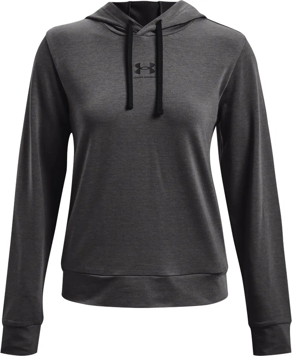 Under Armour Rival Terry Capuchon - Vrouw S - Grijs