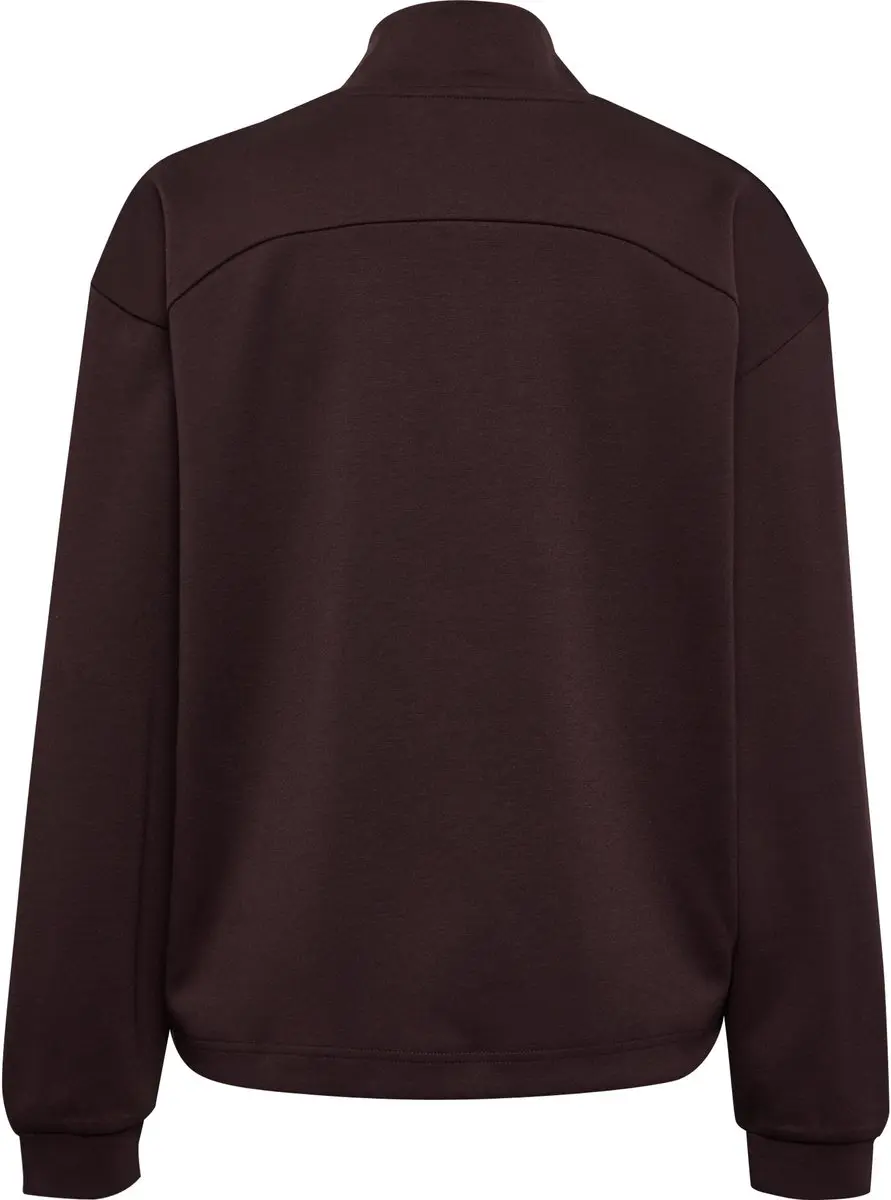 Hummel Hmlyoga Soft Halfzip Trainingsjack - S - Fudge