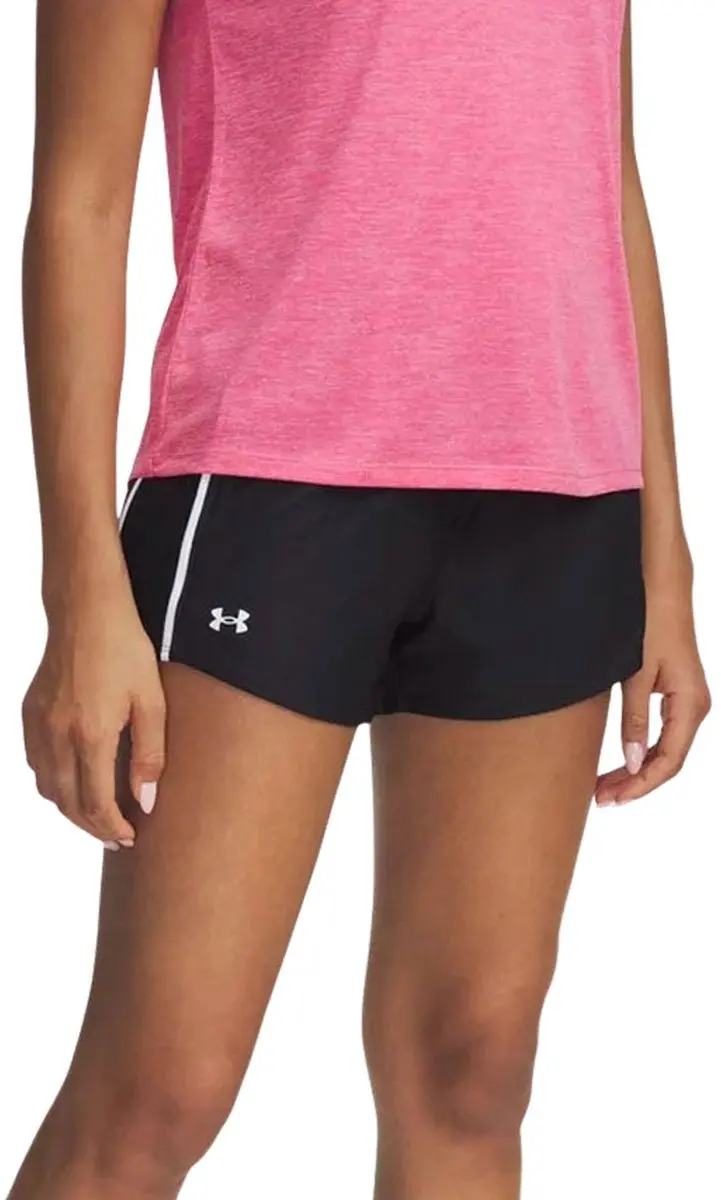 Under Armour Tech Play Up Short Dames XS - Zwart/Wit