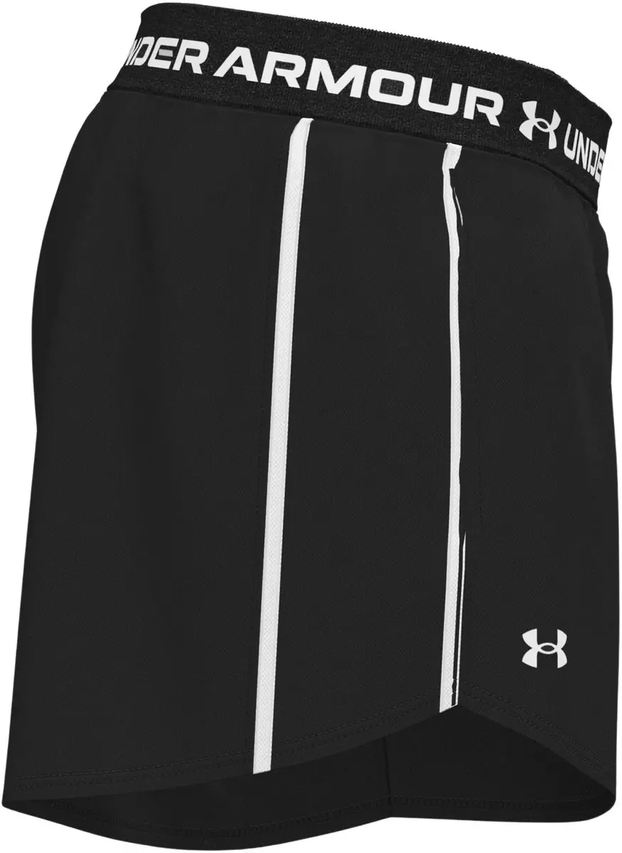 Under Armour Tech Play Up Short Dames XS - Zwart/Wit