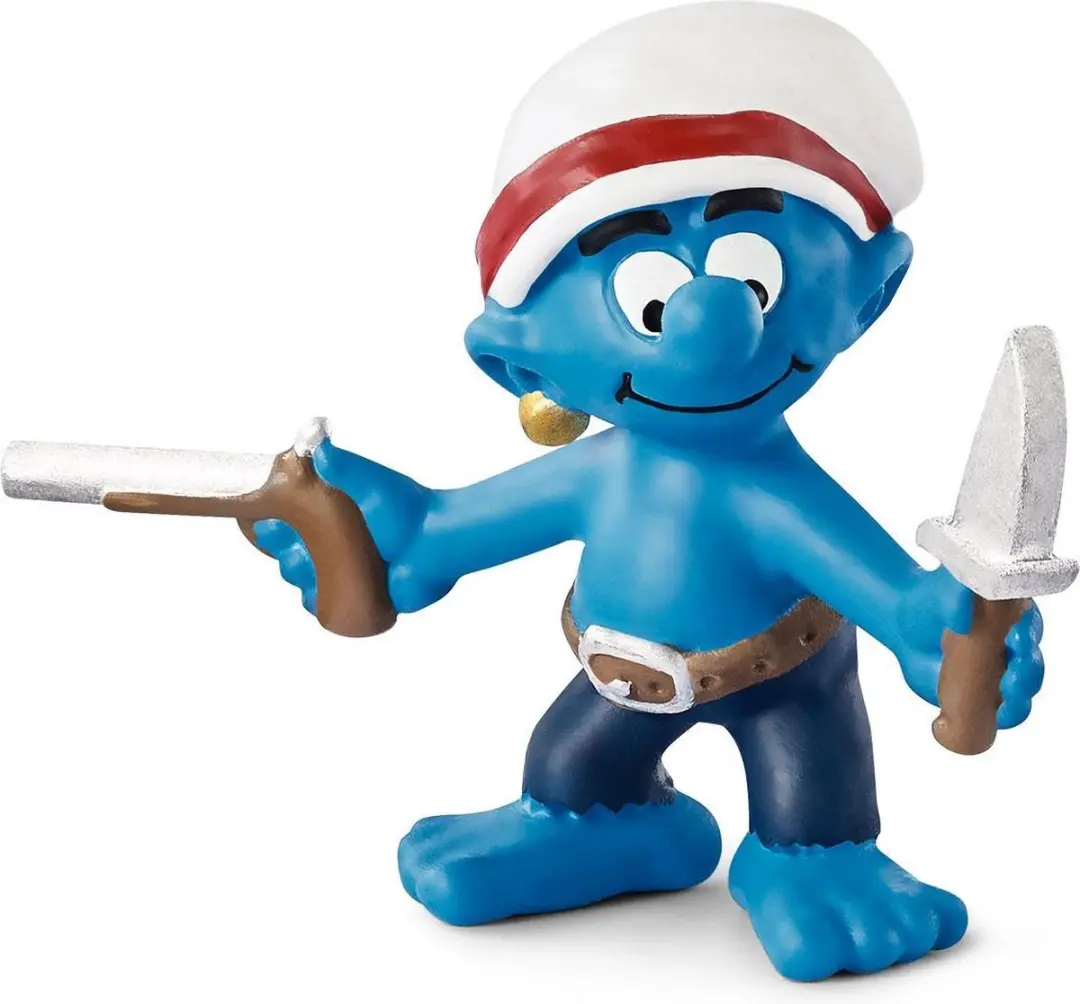 Schleich Vrijbuiter Smurf