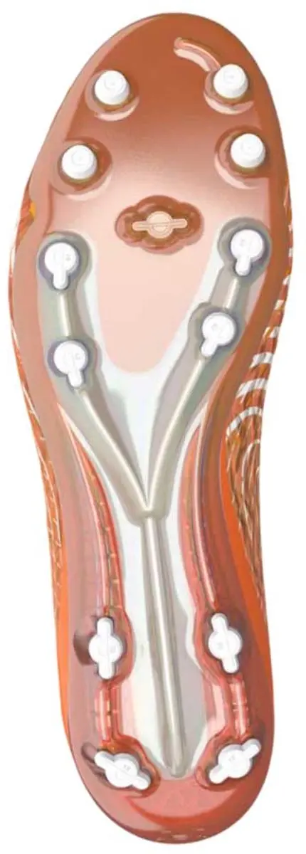Under Armour Magnetico Elite 5 FG Voetbalschoenen - Oranje - EU 40