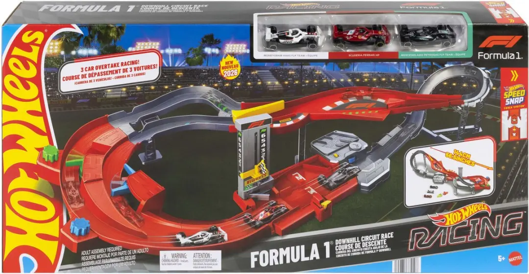 Hot Wheels Racing Formula 1 Downhill Circuit