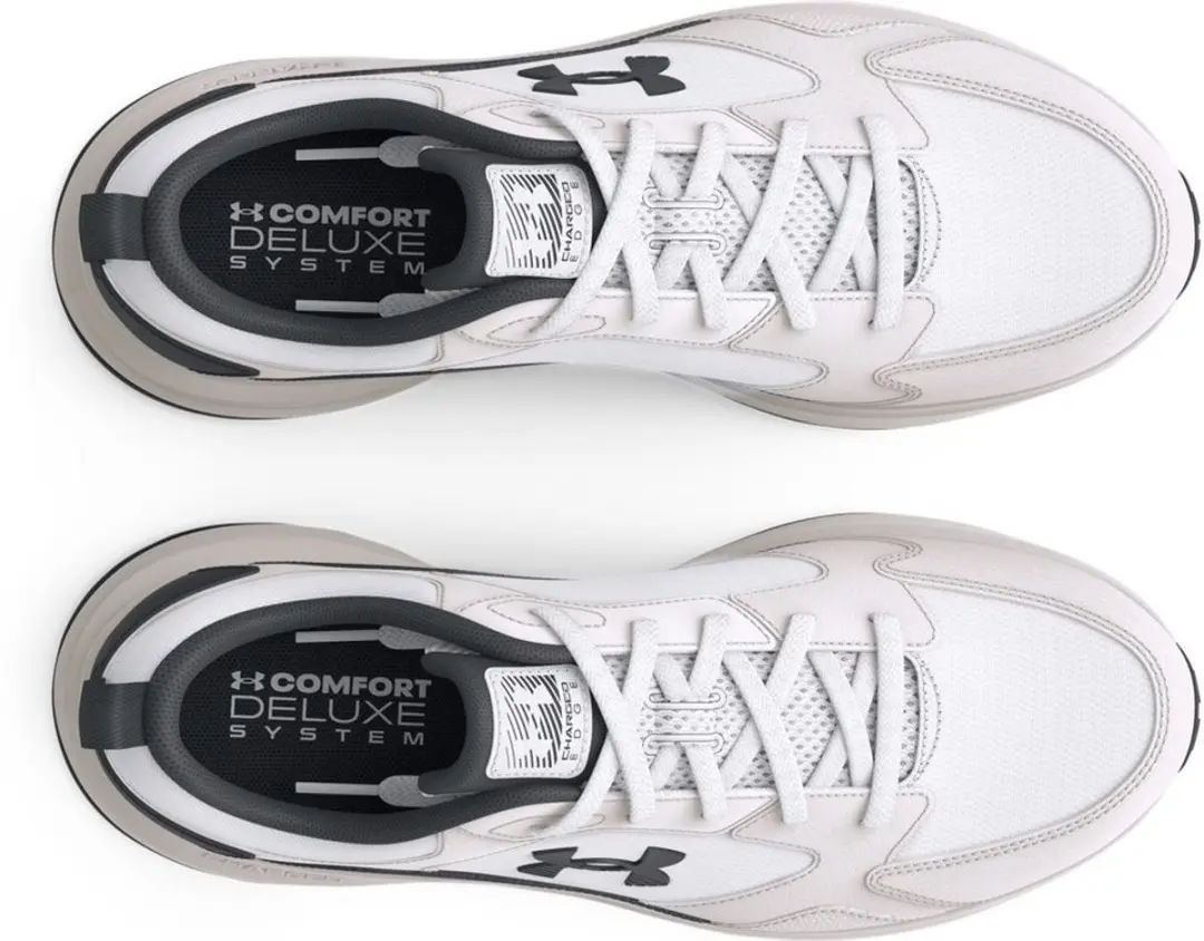 Under Armour UA Charged Edge Heren Sportschoenen - Wit/Zwart