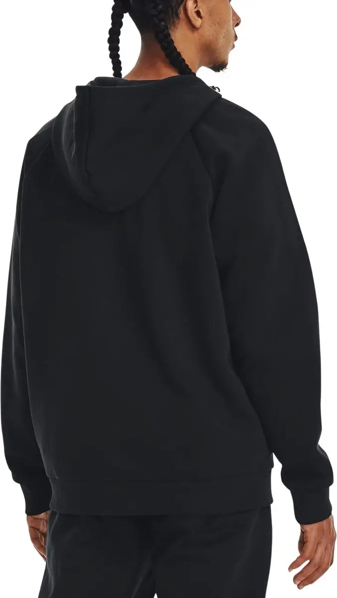 Under Armour UA Rival Fleece FZ Hoodie - Zwart/Wit M