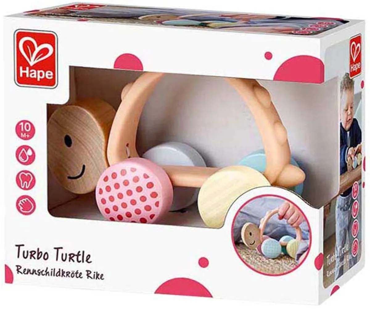 Hape Turbo Schildpad - Veelkleurig