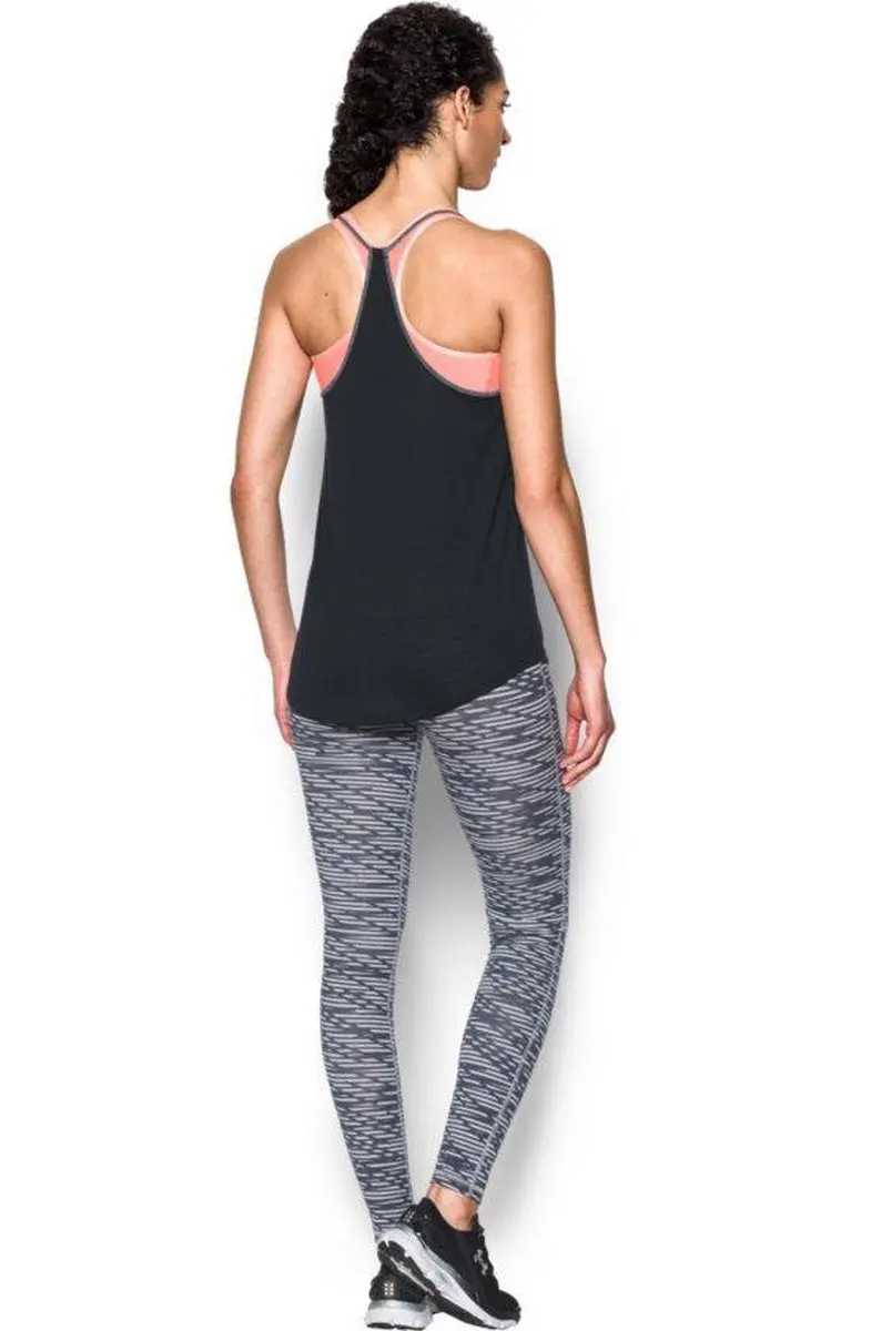 Under Armour Threadborne Train Strap Tank - Dames XS - Zwart
