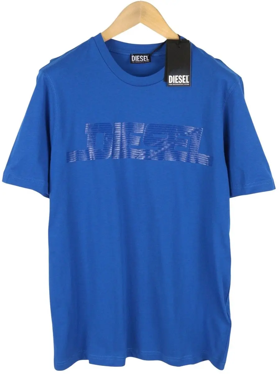 Diesel T-just 12-5 Heren T-shirt - XL - Blauw