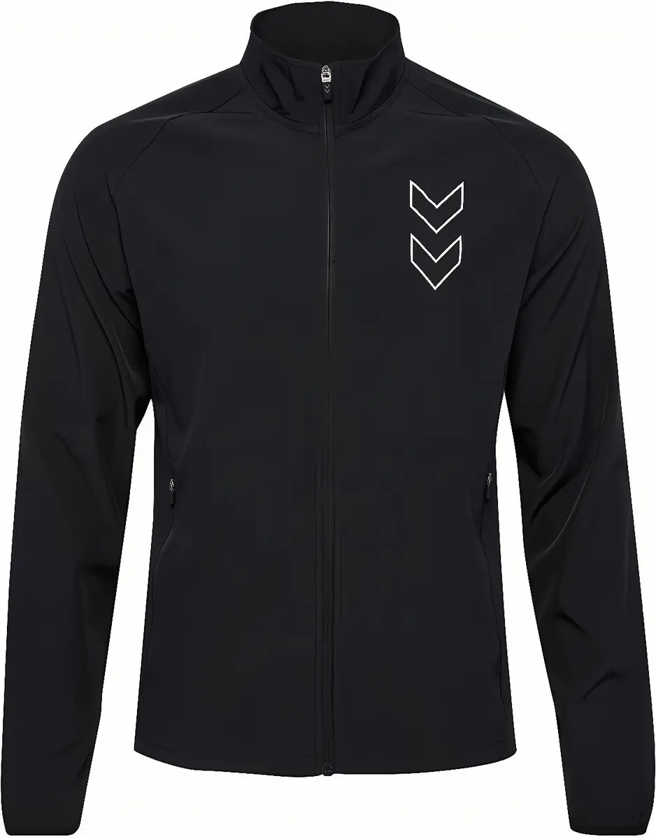 Hummel Hmlcourt Jacket 226883 Trainingsjack - Zwart - S