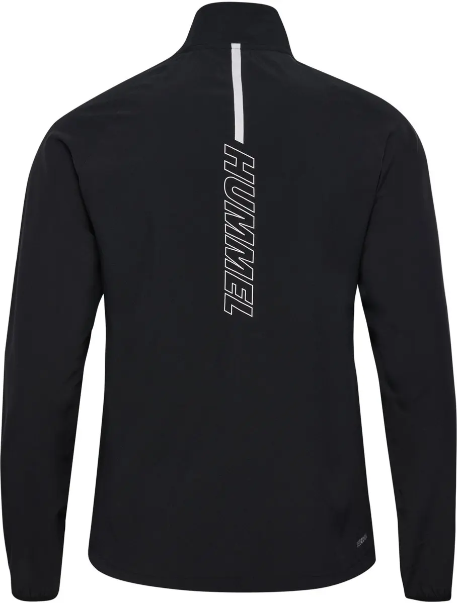 Hummel Hmlcourt Jacket 226883 Trainingsjack - Zwart - S - afbeelding 6 van 6