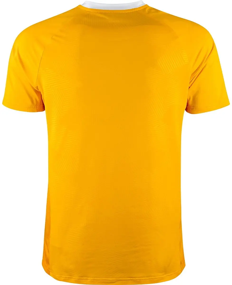 Craft Premier Solid Shirt Korte Mouw - Geel M