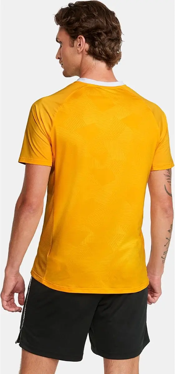 Craft Premier Solid Shirt Korte Mouw - Geel M