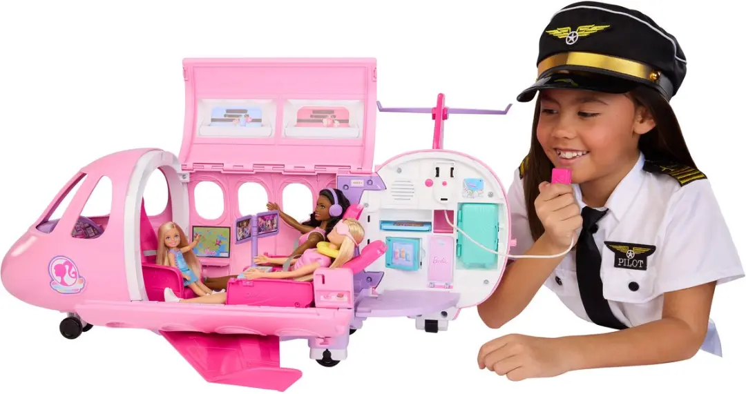 Barbie Droomland Droomvliegtuig JLW92 - 3x AAA