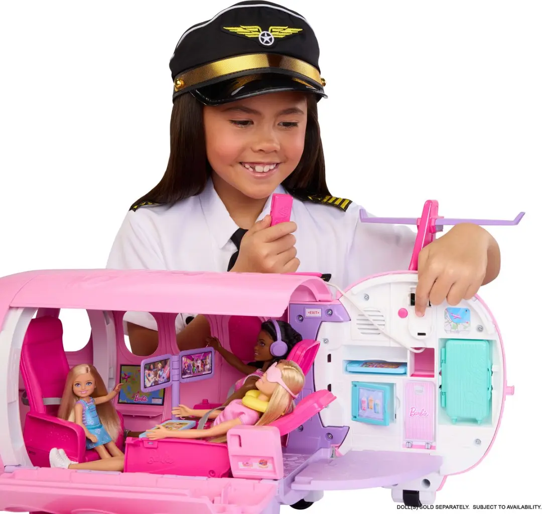Barbie Droomland Droomvliegtuig JLW92 - 3x AAA