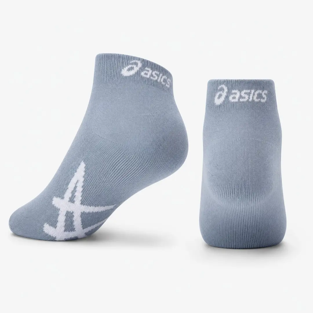 ASICS Sport 3 Pack Sokken 43-46 - Groen/Blauw - 3 Stuks