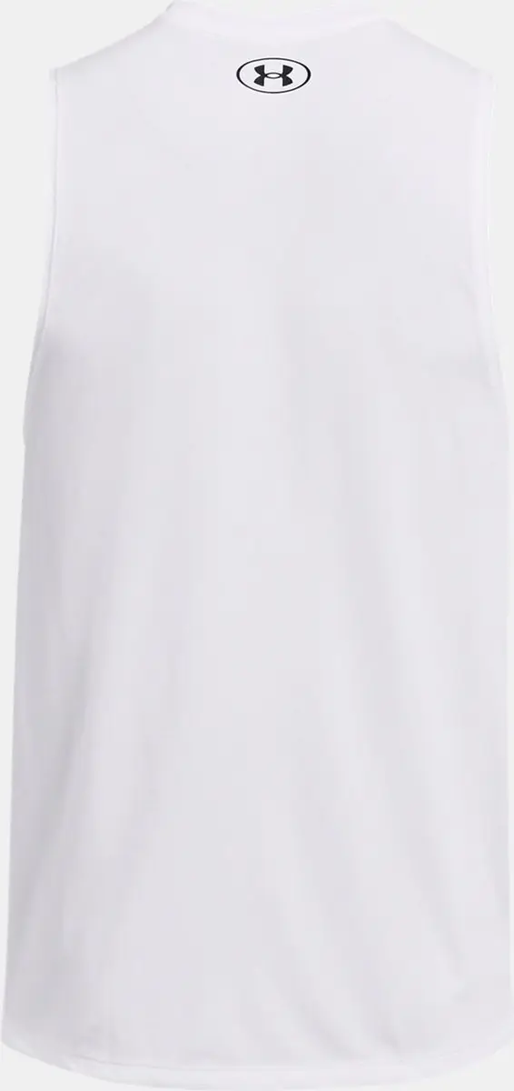 Under Armour UA Tech Tank Heren Sporttop S - Wit