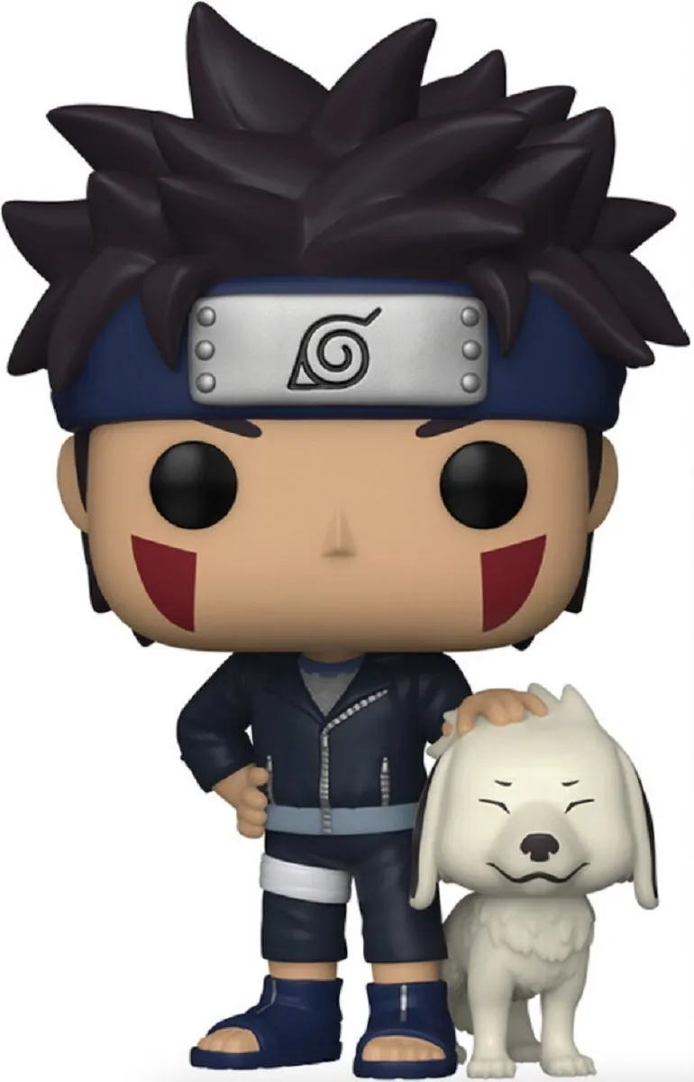 Funko Pop! Kiba met Akamaru Naruto Shippuden Figuur 9cm